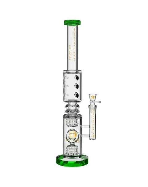 Double Drum Donut Tube Water Pipe by Tsunami Premium