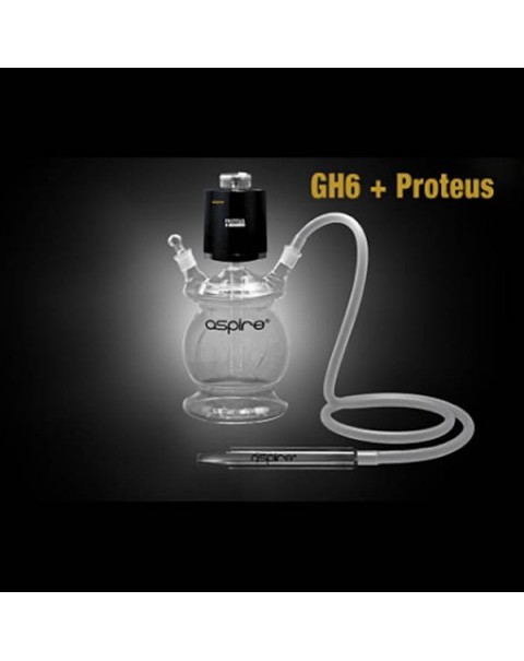 Aspire Glass Hookah - GH6 + Proteus Bundle