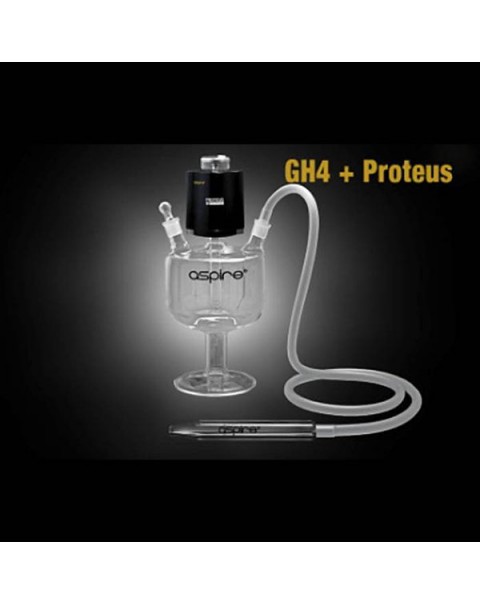 Aspire Glass Hookah - GH4+ Proteus Bundle
