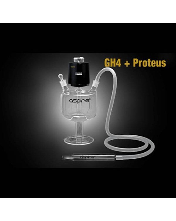 Aspire Glass Hookah - GH4+ Proteus Bundle