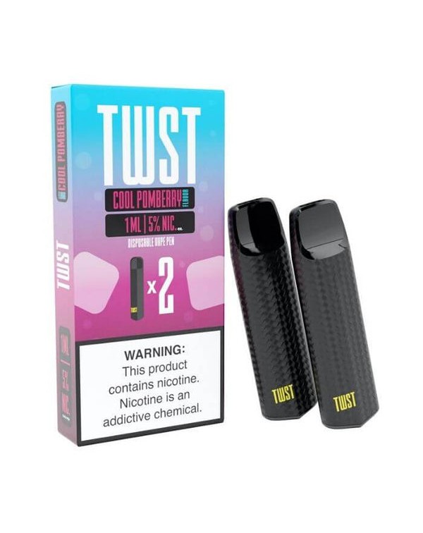 Twist Cool Pomberry Disposable Device (Twin Pack)