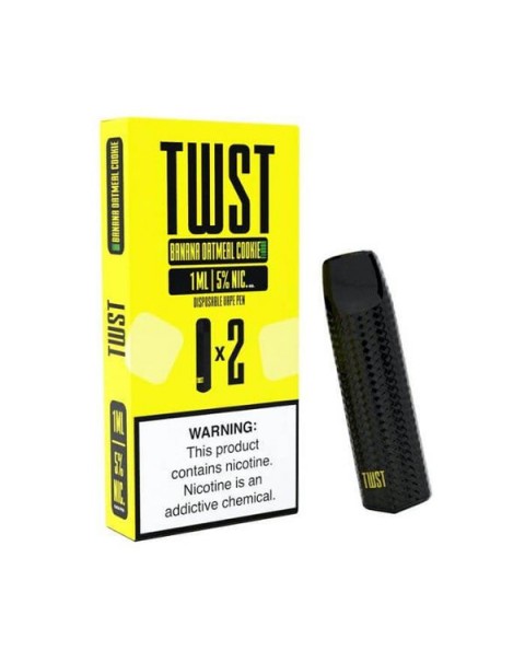 Twist Banana Oatmeal Cookie Disposable Device (Twin Pack)