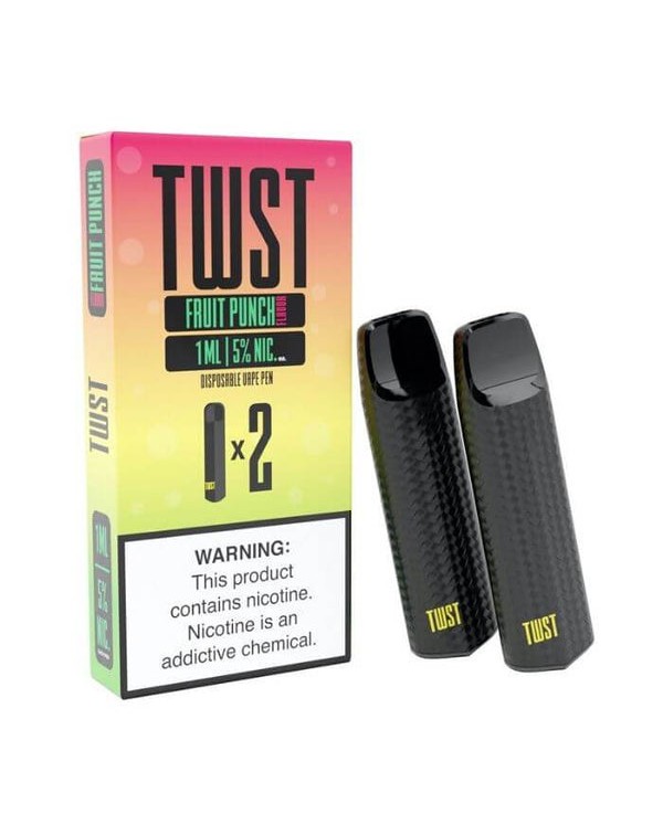Twist Fruit Punch Disposable Device (Twin Pack)