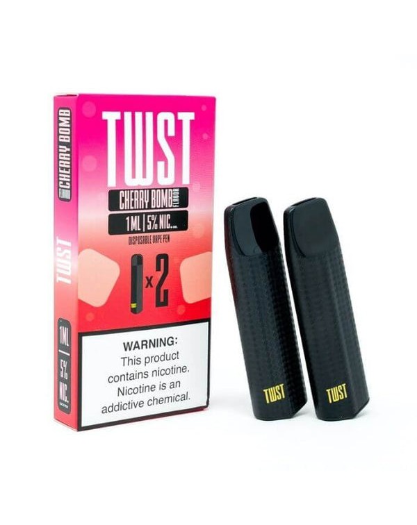 Twist Cherry Bomb Disposable Device (Twin Pack)