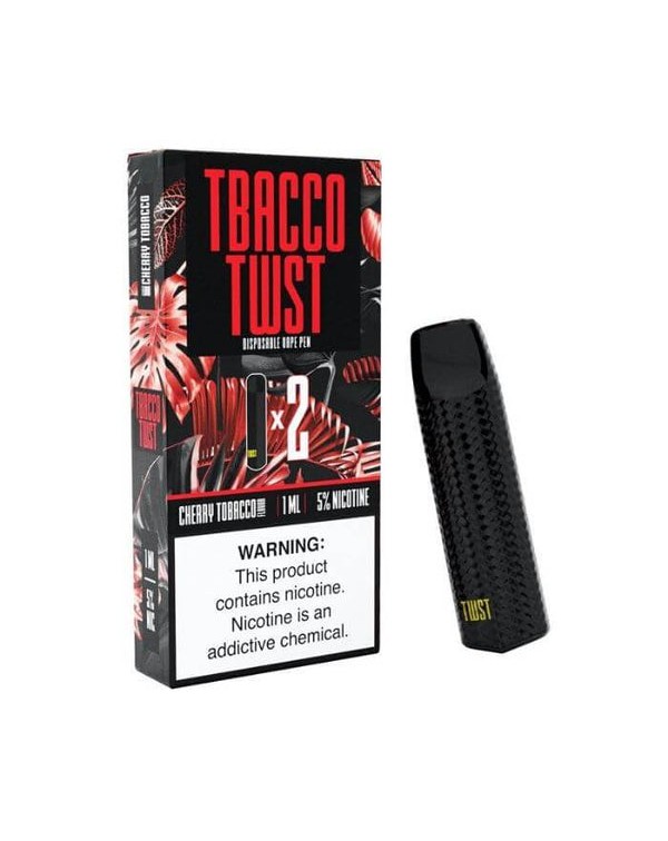 Twist Cherry Tobacco Disposable Device (Twin Pack)