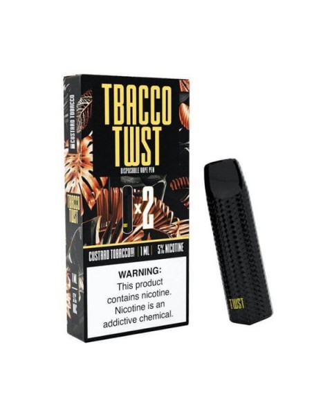 Twist Custard Tobacco Disposable Device (Twin Pack)