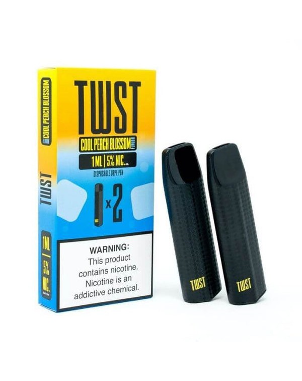 Twist Peach Blossom Disposable Device (Twin Pack)