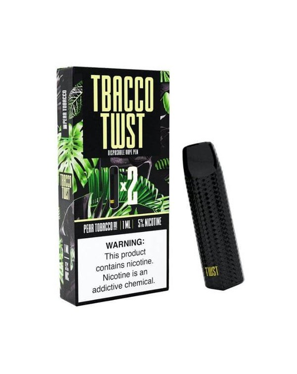 Twist Pear Tobacco Disposable Device (Twin Pack)