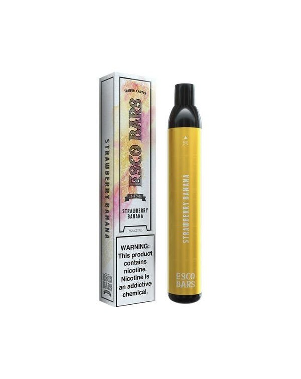 Esco Bars Mesh Strawberry Banana Disposable Vape P...