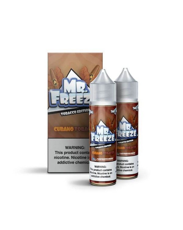 Cubano Tobacco by Mr Freeze Tobacco E-Liquid