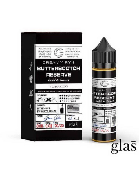 Butterscotch Reserve Tobacco Free Nicotine Vape Juice by BSX Series (Former Glas Basix Series)
