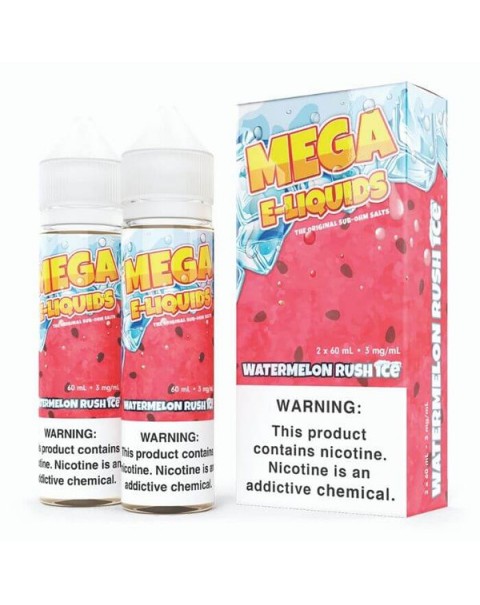 Watermelon Rush Ice by Mega E-Liquids