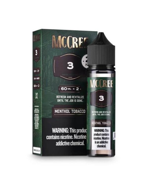 McCree Menthol Tobacco by Mama's E-liquid