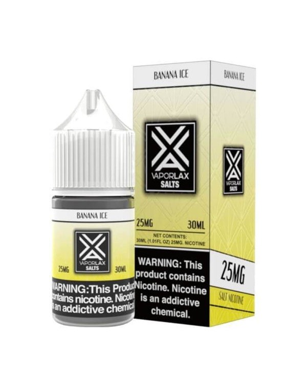 Banana Ice by Vaporlax Salts