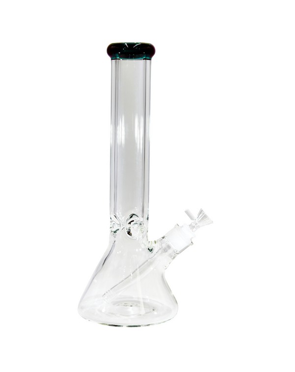 Beaker 9MM 14IN Dark Grey N8 by Royale Glass