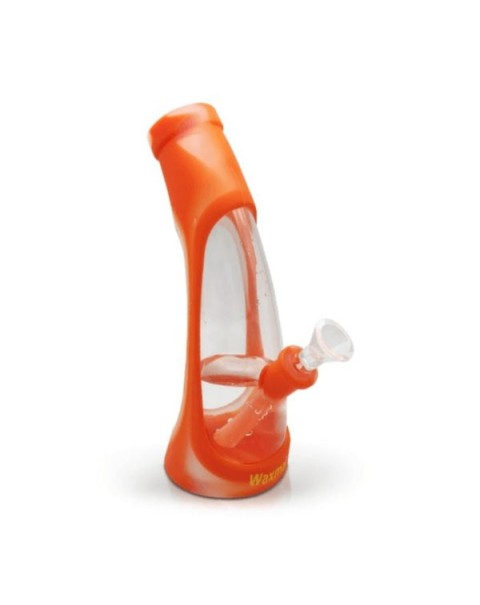 Waxmaid 8.5″ Horn Silicone Glass Water Pipe