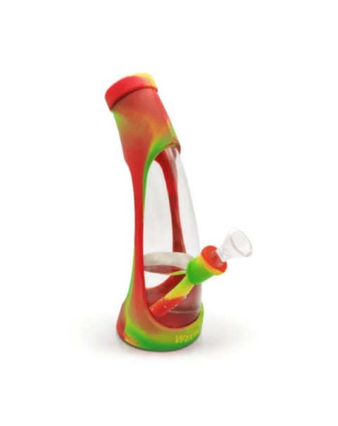 Waxmaid 8.5″ Horn Silicone Glass Water Pipe