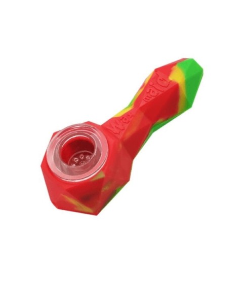 Waxmaid 4″ Daimon Silicone Hand Dry Pipe