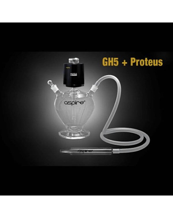 Aspire Glass Hookah - GH5 + Proteus Bundle