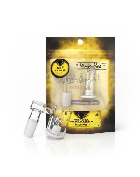 Honey & Milk Core Reactor Sidecar Quartz Nail by Honeybee Herb