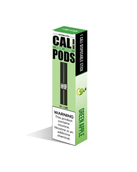 Cali Pods Green Apple Stick Disposable Device