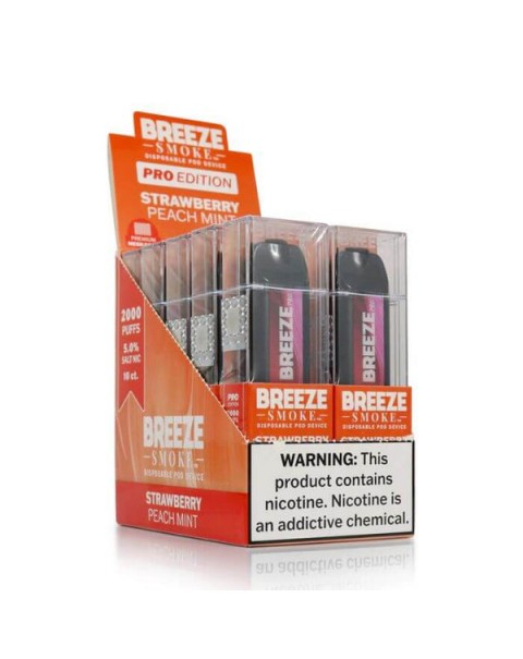 Breeze Pro Tobacco Free Nicotine Disposable Vape - 10 Pack