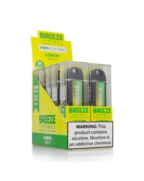 Breeze Pro Tobacco Free Nicotine Disposable Vape - 10 Pack