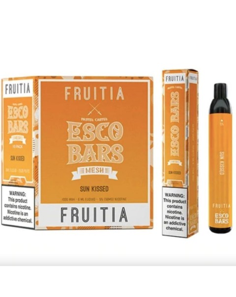 Esco Bars Fruitia Tobacco Free Nicotine Disposable Vape Pen