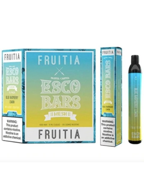 Esco Bars Fruitia Tobacco Free Nicotine Disposable Vape Pen