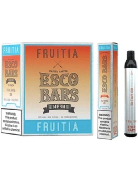 Esco Bars Fruitia Tobacco Free Nicotine Disposable Vape Pen