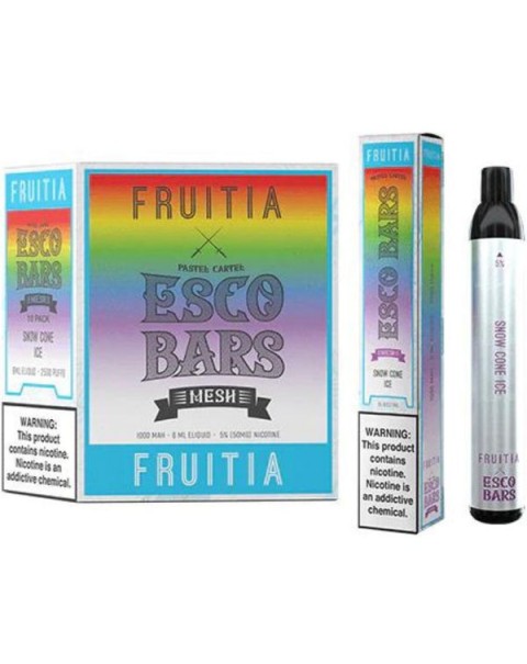 Esco Bars Fruitia Tobacco Free Nicotine Disposable Vape Pen