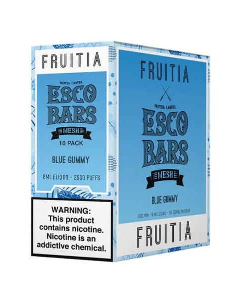 Esco Bars Fruitia Tobacco Free Nicotine Disposable Vape Pen