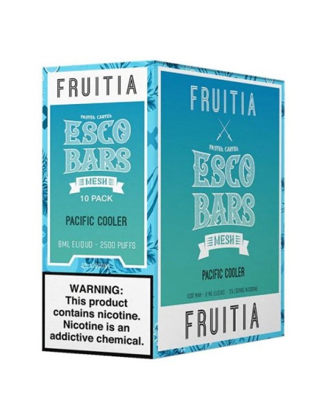 Esco Bars Fruitia Tobacco Free Nicotine Disposable Vape Pen