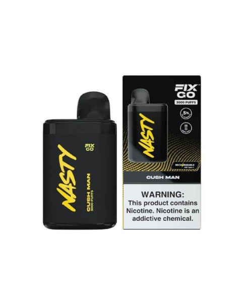 Nasty Fix Go 3000 Puffs Synthetic Nicotine Disposable Vape Pen