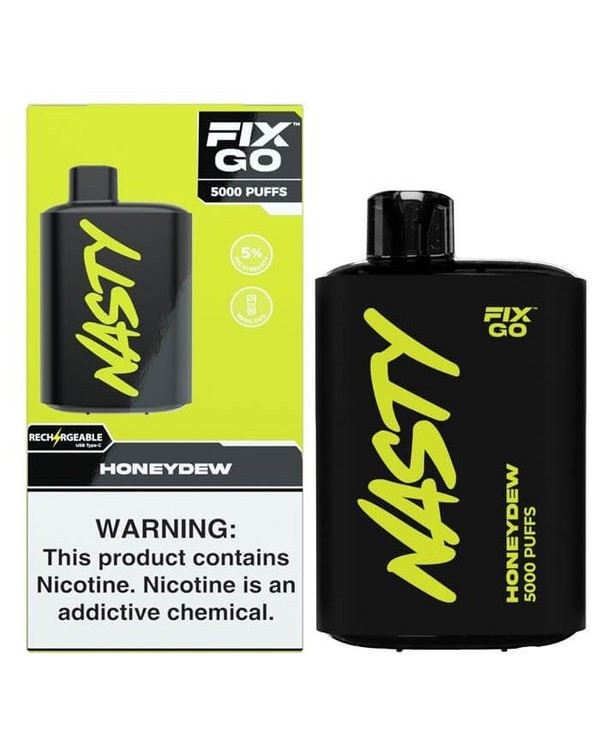 Nasty Fix Go 5000 Puffs Synthetic Nicotine Disposa...