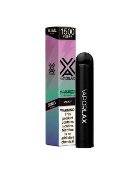 Vaporlax Energy Disposable Vape Pen