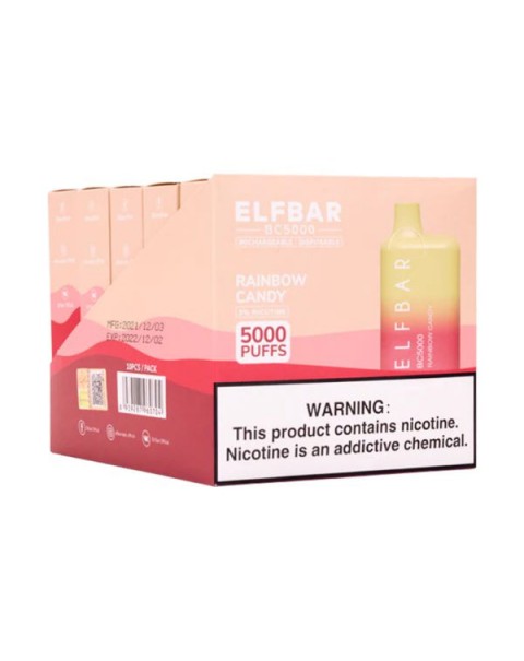 Elf Bar BC 5000 Rechargeable Disposable Vape Pen