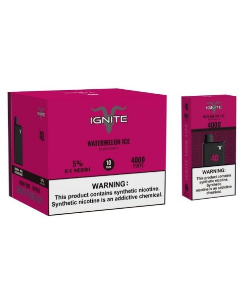 Ignite V40 Synthetic Nicotine Disposable Vape Pen