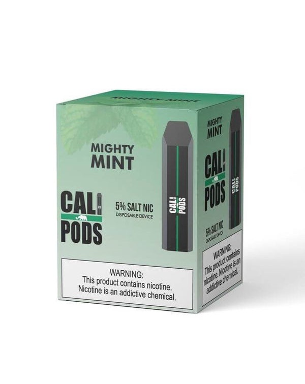 Cali Pods Fresh Mint Disposable Device