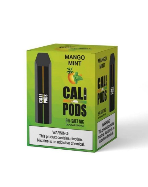 Cali Pods Mango Mint Disposable Device