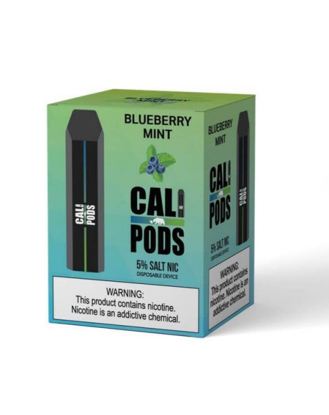 Cali Pods Blueberry Mint Disposable Device