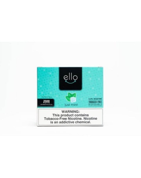 BLVK Ello Tobacco Free Nicotine Disposable Vape Pen