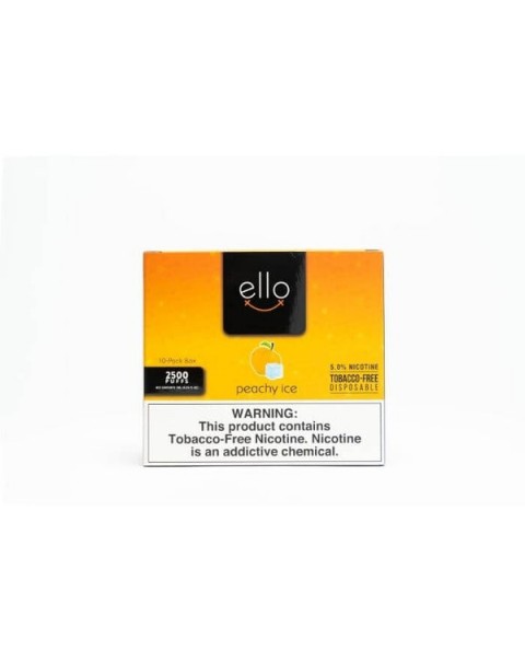 BLVK Ello Tobacco Free Nicotine Disposable Vape Pen