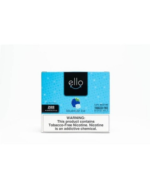 BLVK Ello Tobacco Free Nicotine Disposable Vape Pen