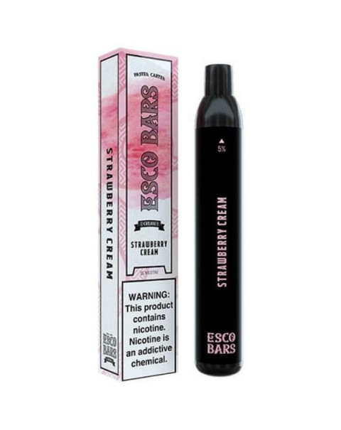 Strawberry Cream Disposable Vape Pen by Esco Bars Mesh