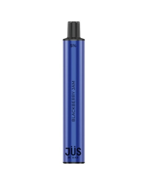 JUS 3K Bar Synthetic Nicotine Disposable Vape Pen