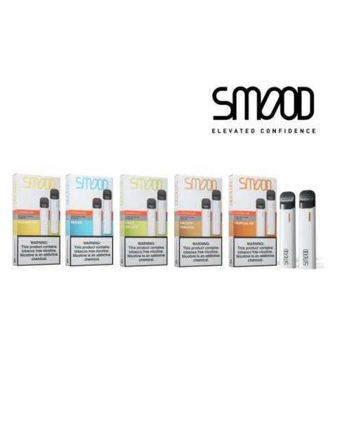 SMOOD 1600 Puffs Tobacco Free Nicotine Disposable Vape Pen