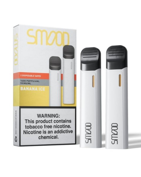 SMOOD 1600 Puffs Tobacco Free Nicotine Disposable Vape Pen