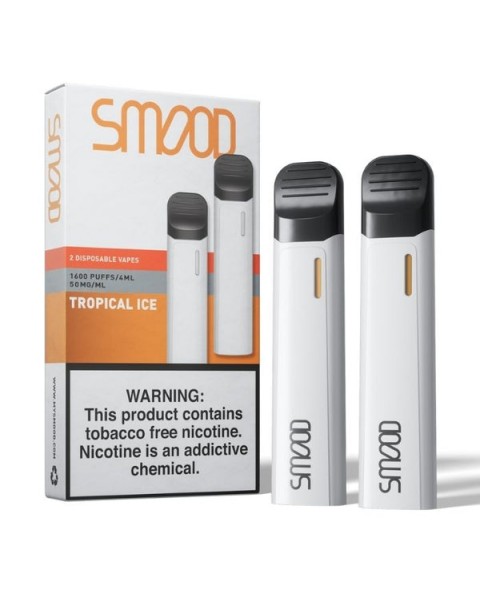 SMOOD 1600 Puffs Tobacco Free Nicotine Disposable Vape Pen