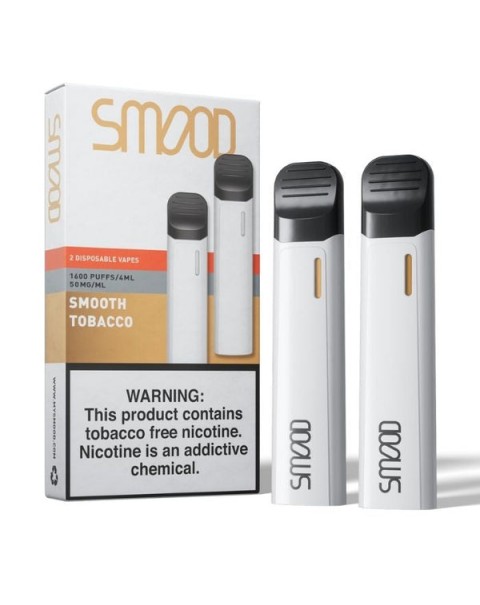 SMOOD 1600 Puffs Tobacco Free Nicotine Disposable Vape Pen